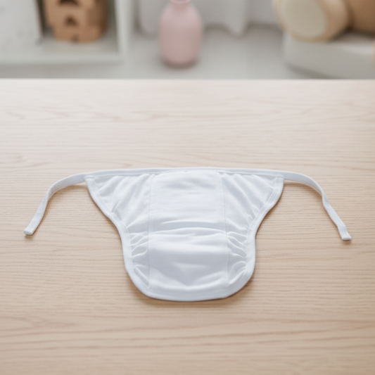WHITE NAPPY PADED - 21RKNP