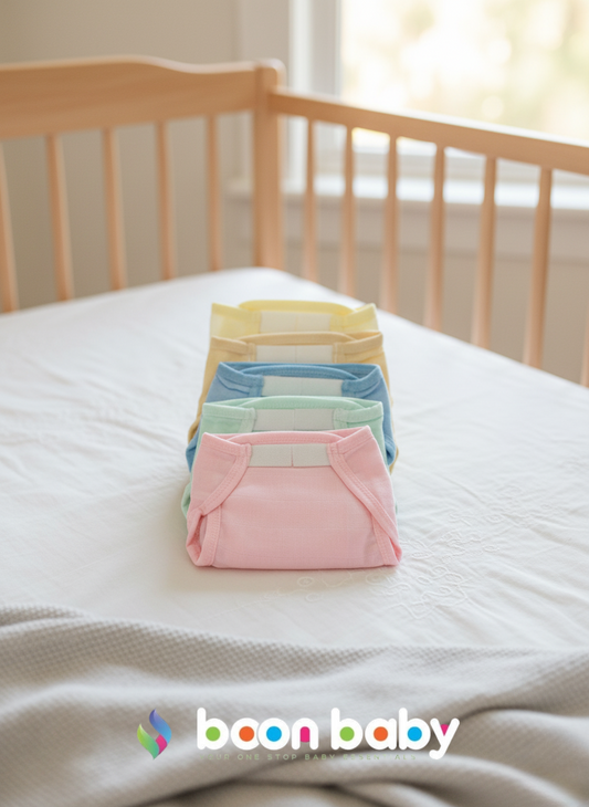 MUSLIN NAPPY 302V88, set of 5 30cm