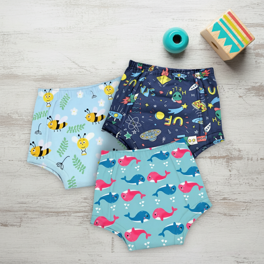 DAIPER PANTIES, PACK OF 3 - prnashorts