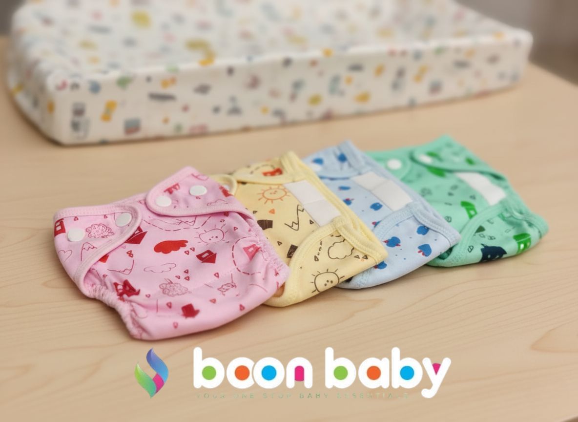 BABY STICKER NAPPY, 30CM - 302CPVSS, Set of 5