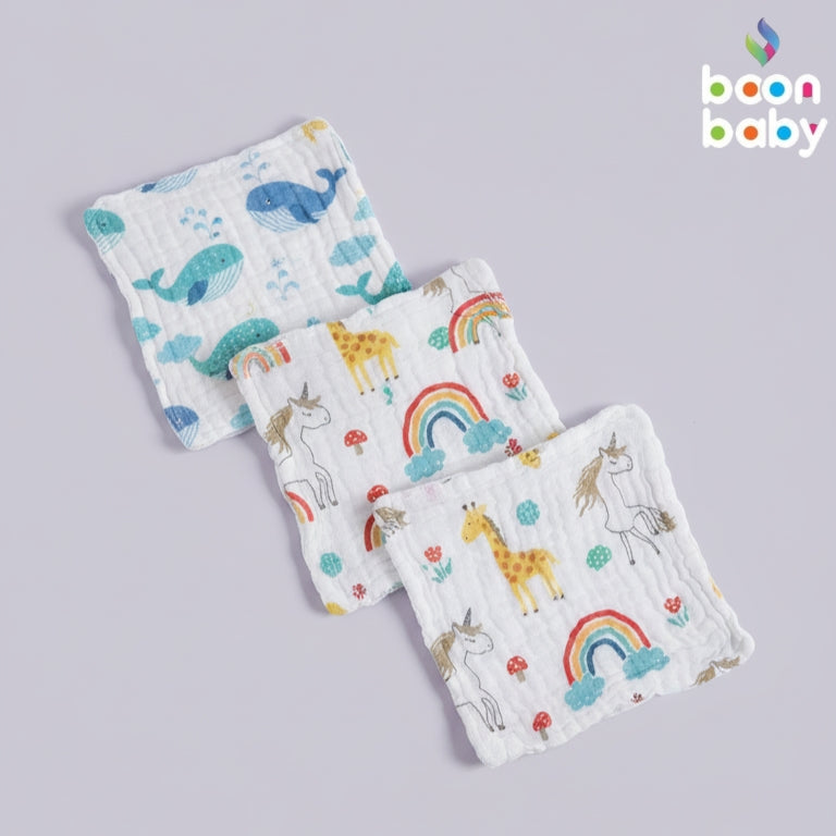CRINCKLED FACE TOWEL - 69RKMCT