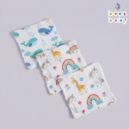 CRINCKLED FACE TOWEL - 69RKMCT