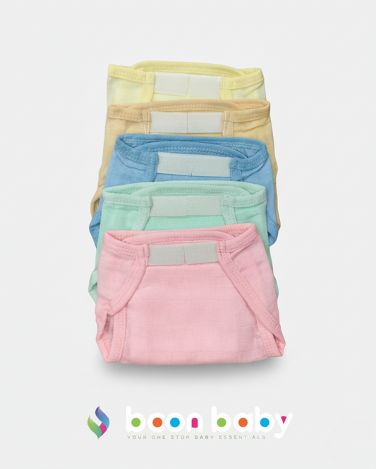 MUSLIN NAPPY 302V88, set of 5 30cm
