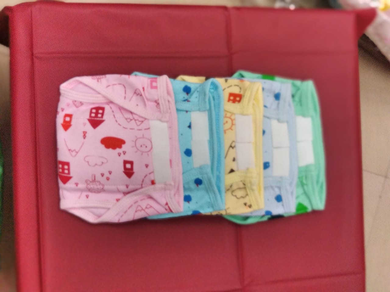 BABY STICKER NAPPY, 30CM - 302CPVSS, Set of 5